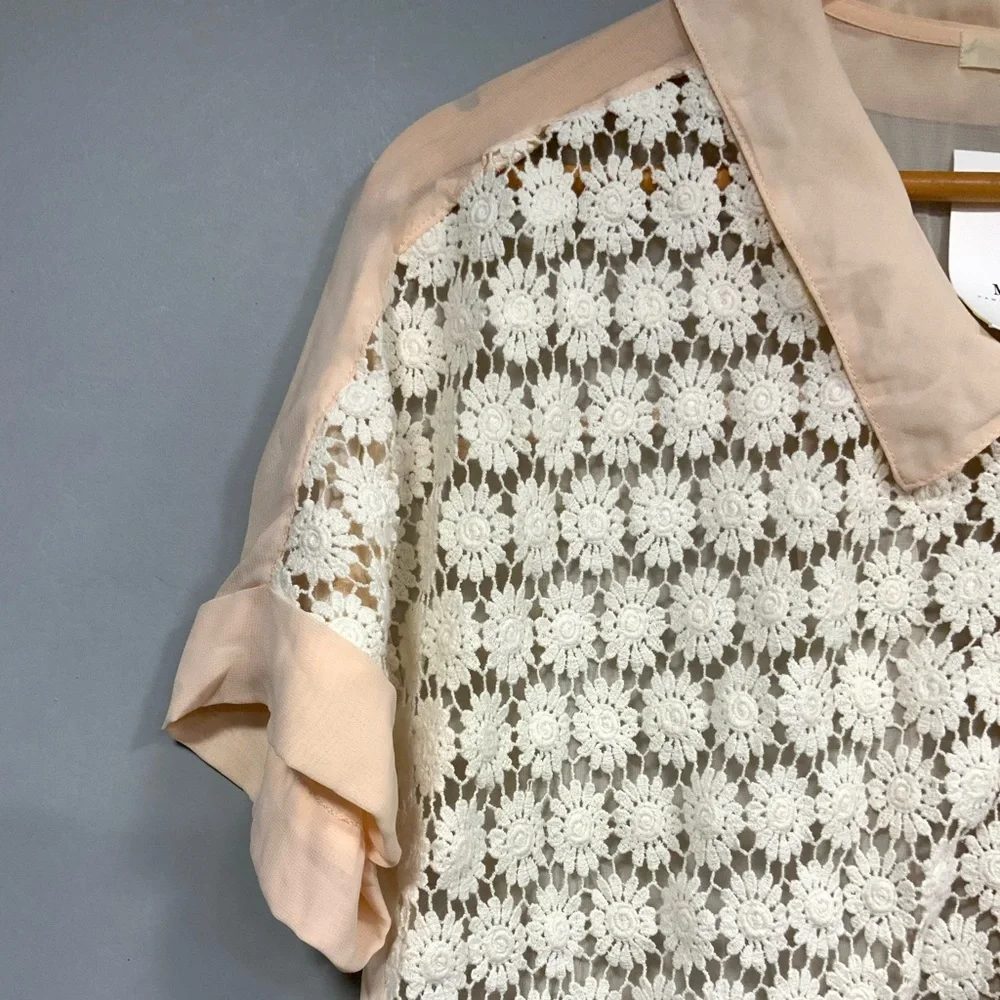 Beautiful peach crochet Top-New✨No Bargain❗️ - Picture 3 of 7